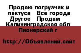 Продаю погрузчик и пектуса - Все города Другое » Продам   . Калининградская обл.,Пионерский г.